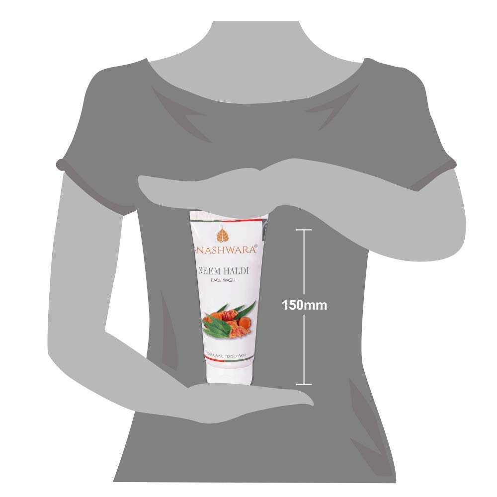 Anashwara Neem Haldi Face Wash to remove pimples and acne (100 ml)