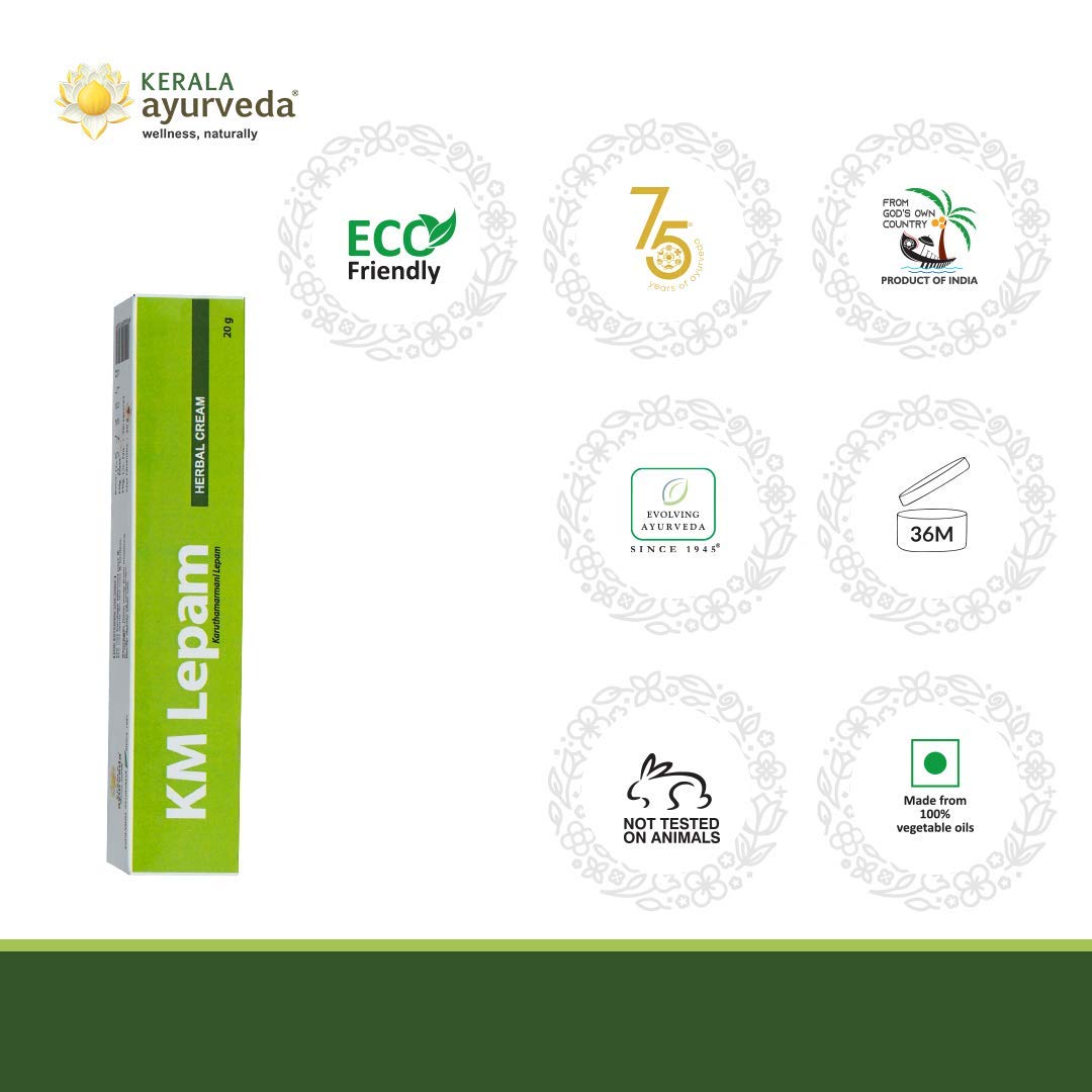 KM Lepam Ayurvedic Pain Relief Ointment - Pack of 5 * 20g