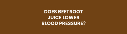 Does beetroot juice lower blood pressure