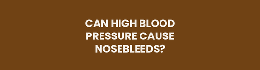 Can high blood pressure cause nosebleeds