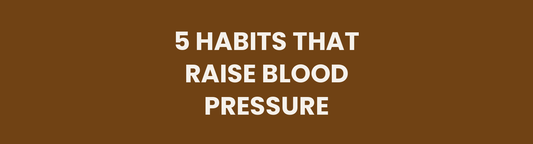 5 Daily Habits That Raise Blood Pressure (And How Ayurveda Fixes Them)