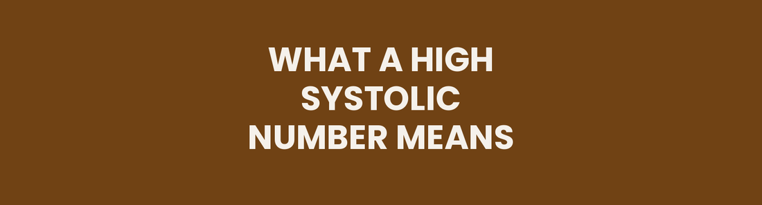 What a high systolic number means