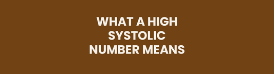 What a high systolic number means