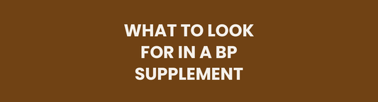 What to Actually Look For in a Blood Pressure Supplement