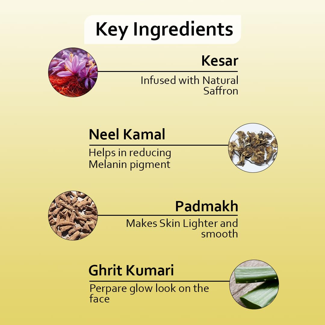 Anashwara Golden Glow Cream for Skin fairness (50 gm)