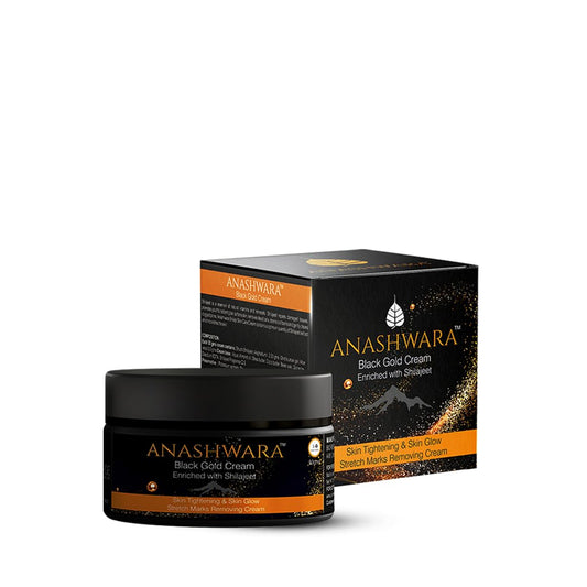 Black Gold Shilajit Cream||For Reducing Stretch Marks||Scars after Pregnancy||Weight loss||50Gm