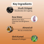 Black Gold Shilajit Cream for Skin Care | Nirogam