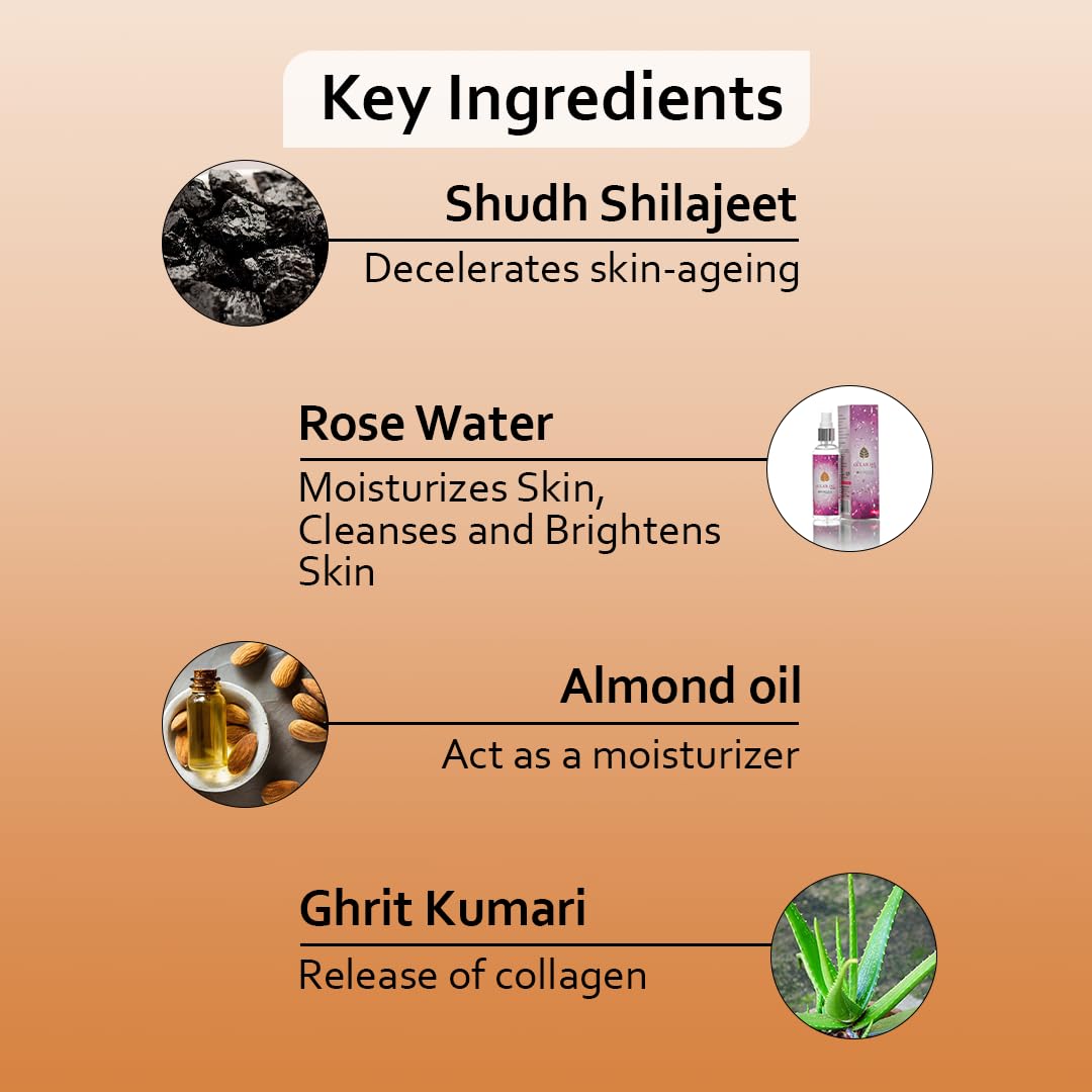 Black Gold Shilajit Cream for Skin Care | Nirogam