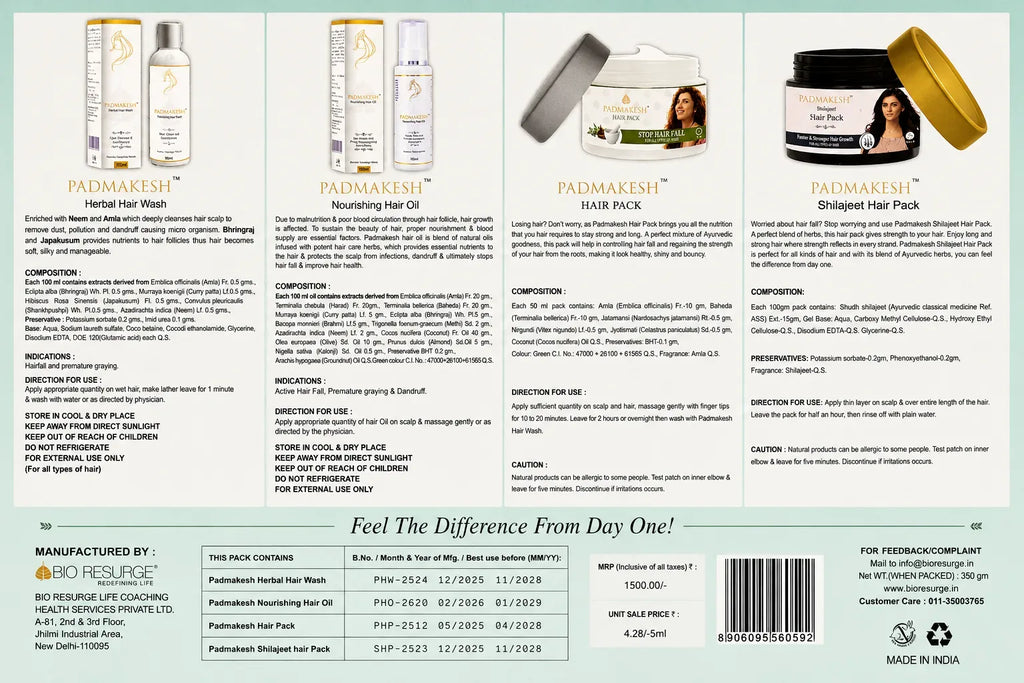 Ayurvedic Hair Spa Kit