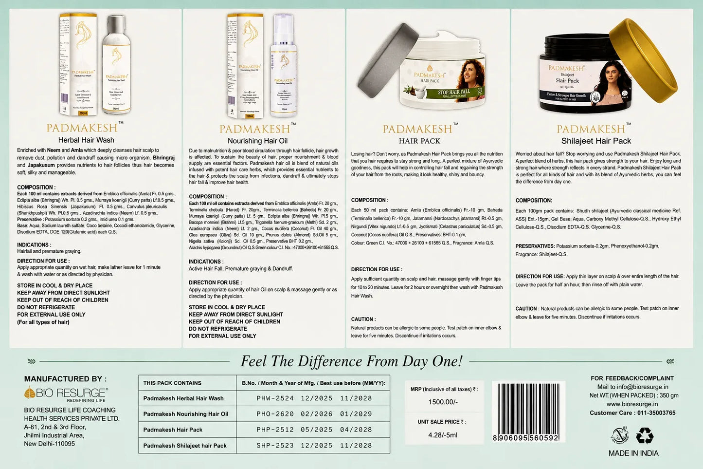 Ayurvedic Hair Spa Kit