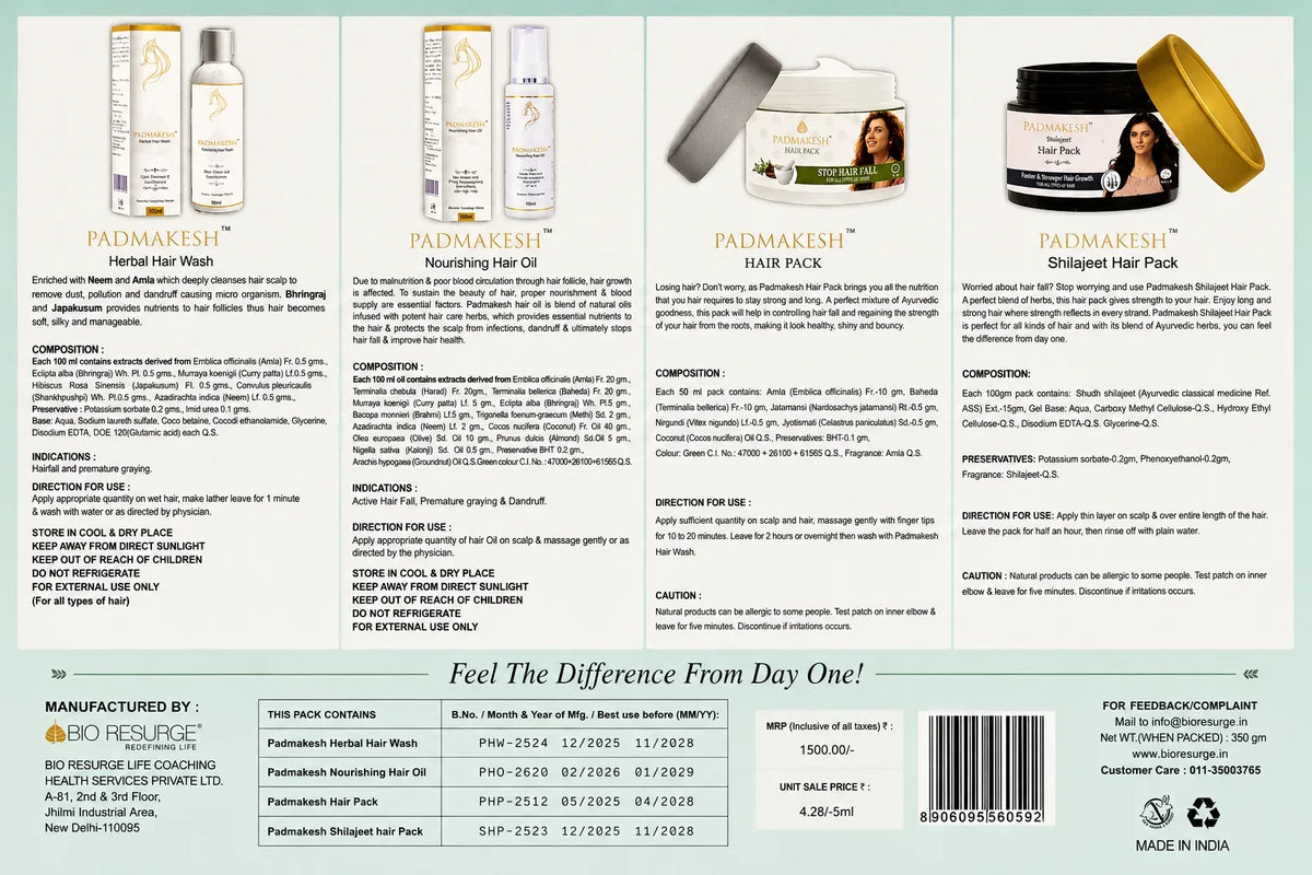 Ayurvedic Hair Spa Kit