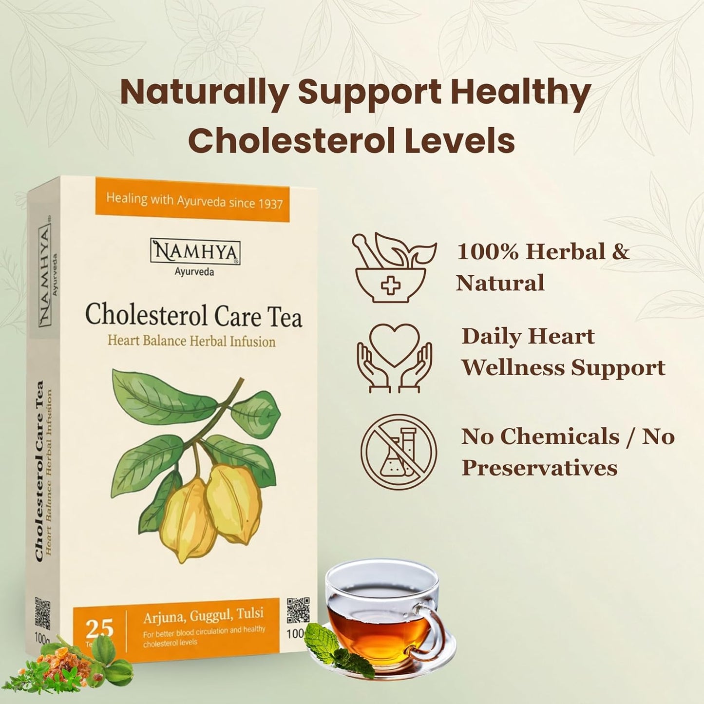 Cholesterol Kit - Namya Cholesterol care tea
