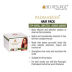 Padmakesh Hair Pack with Amla, Baheda, Jatamansi, Nirguni & Coconut Oil to Control Hair Fall & Reduce Visible Flakes
