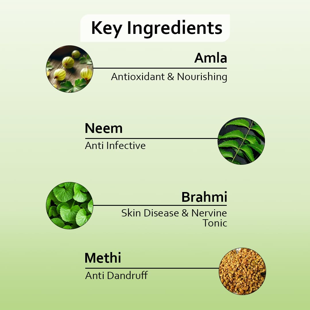 Padmakesh Nourishing Hair Oil Helpfull in hairfall control with Natural Herbs Extracts (Amla, Bhringraj, Curry leaves, Neem) Promote shiny, voluminous hair/ stop hairfall, itchy scalp/ pure 100% natural (100 ml)