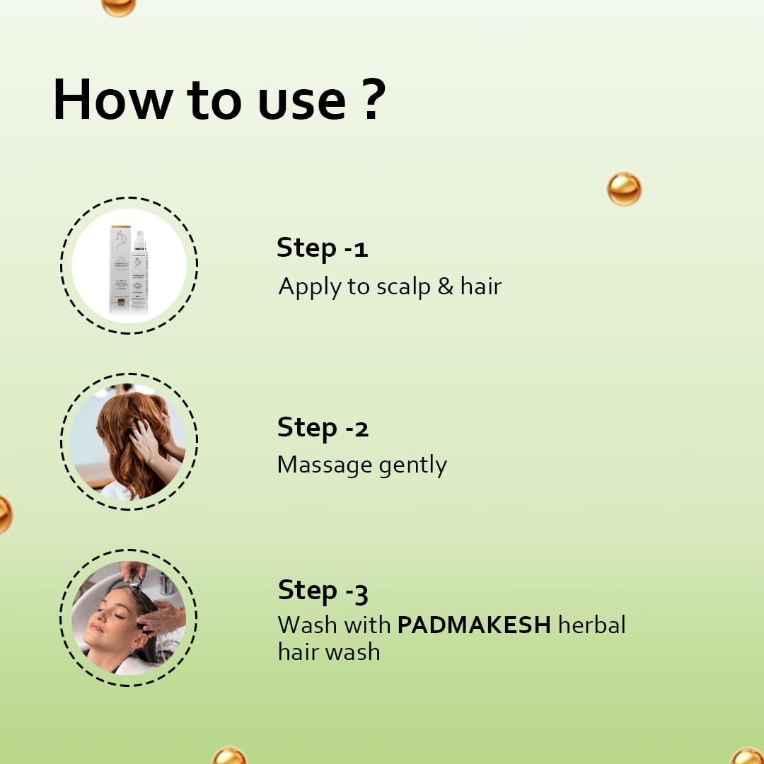 Padmakesh Hair Oil For Hair Fall Support