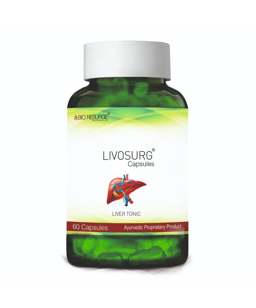Livosurg Liver Detox Capsules with Milk Thistle | Nirogam