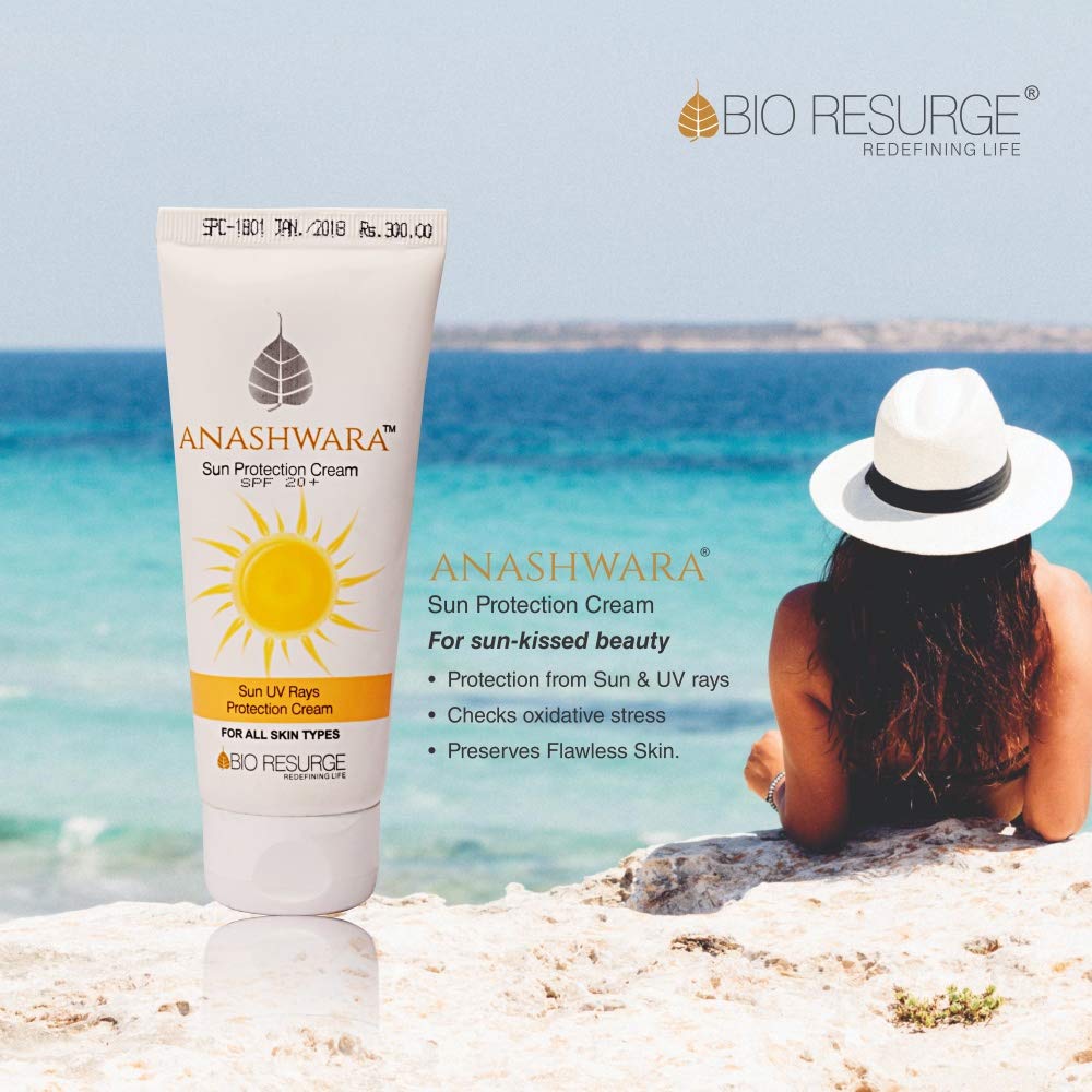Anashwara Sun Protection Cream for All Skin Types, Sunscreen