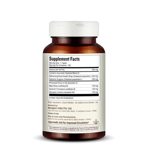 Raynomore Tablets for Healthy Circulation to Hands & Feet