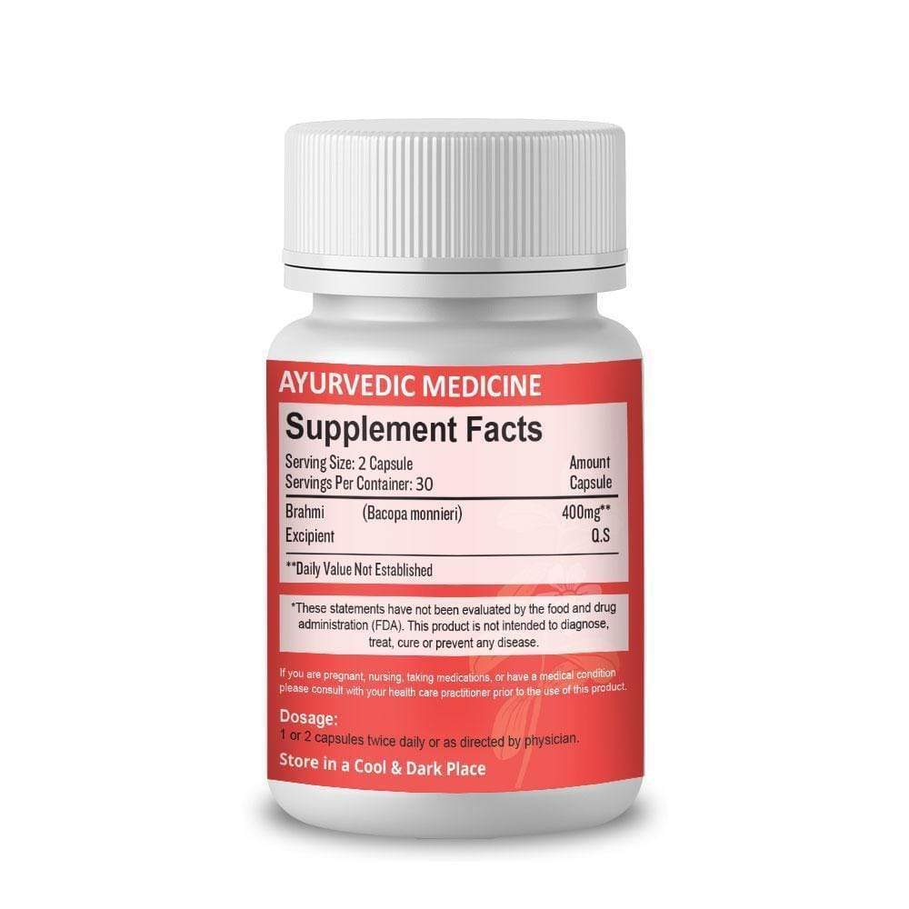 Brahmi - 60 Capsules - Nirogam